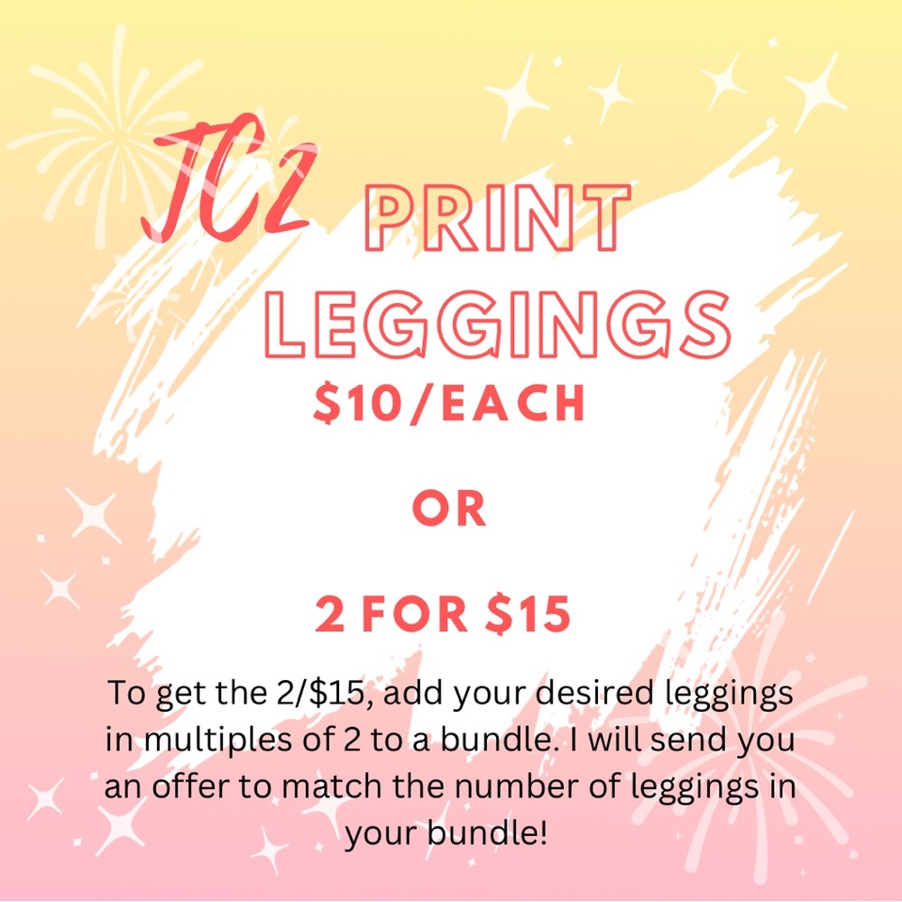 LuLaRoe TC2 Print Leggings